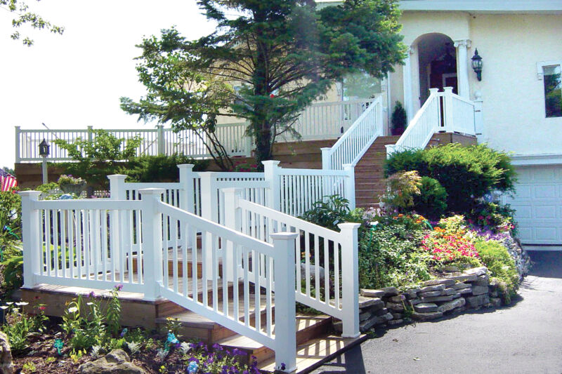 Vinyl Railing for Decks & Porches | Digger Specialties