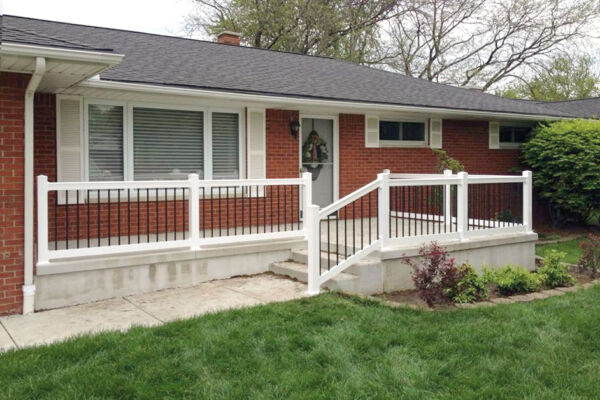 Falcon Vinyl Deck Railing | Digger Specialties, Inc.