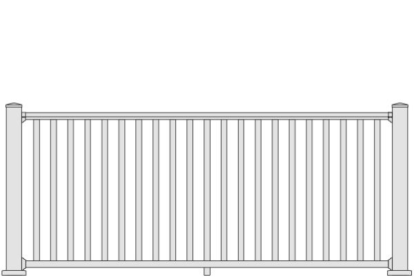 Raven Vinyl Deck Railing | Digger Specialties, Inc.