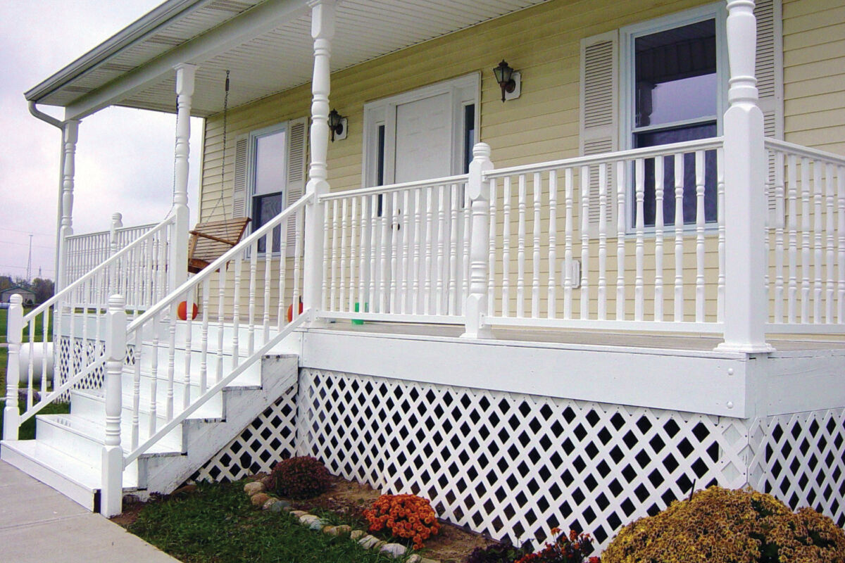 A Series Vinyl Deck Post Covers | Digger Specialties, Inc.