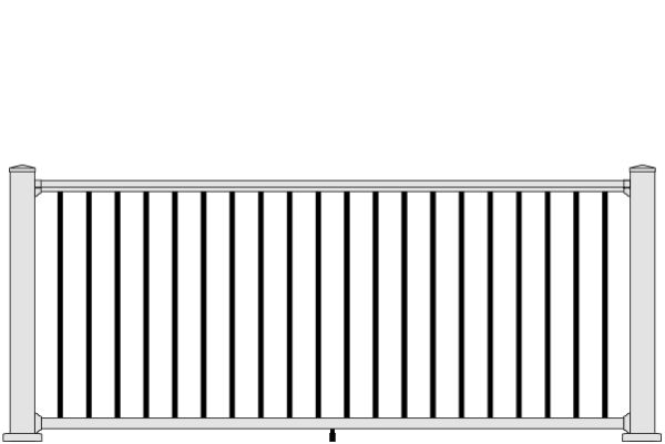 Raven Vinyl Deck Railing | Digger Specialties, Inc.