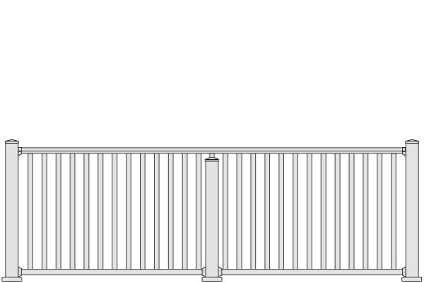 Raven Vinyl Deck Railing | Digger Specialties, Inc.